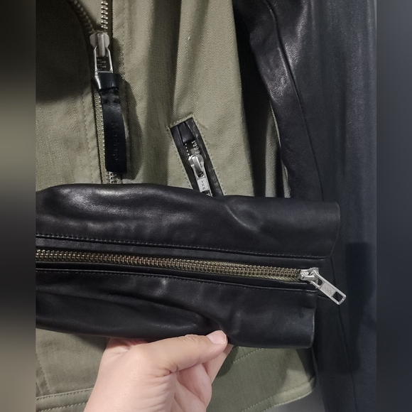 🌷Mackage Minella Leather Biker MotoJacket 🌷size S - Picture 8 of 11